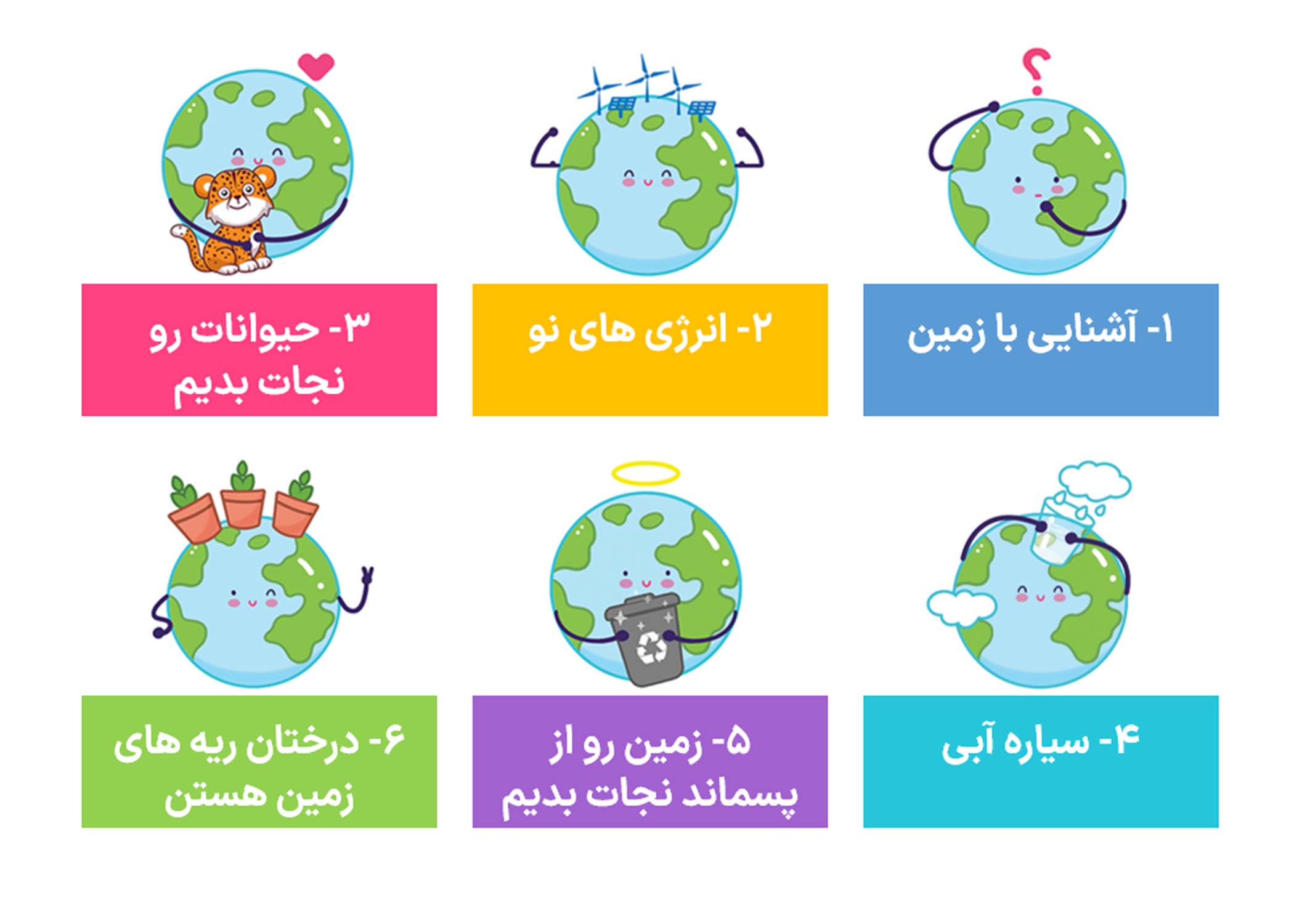 سرفصلهای قهرمان زمین